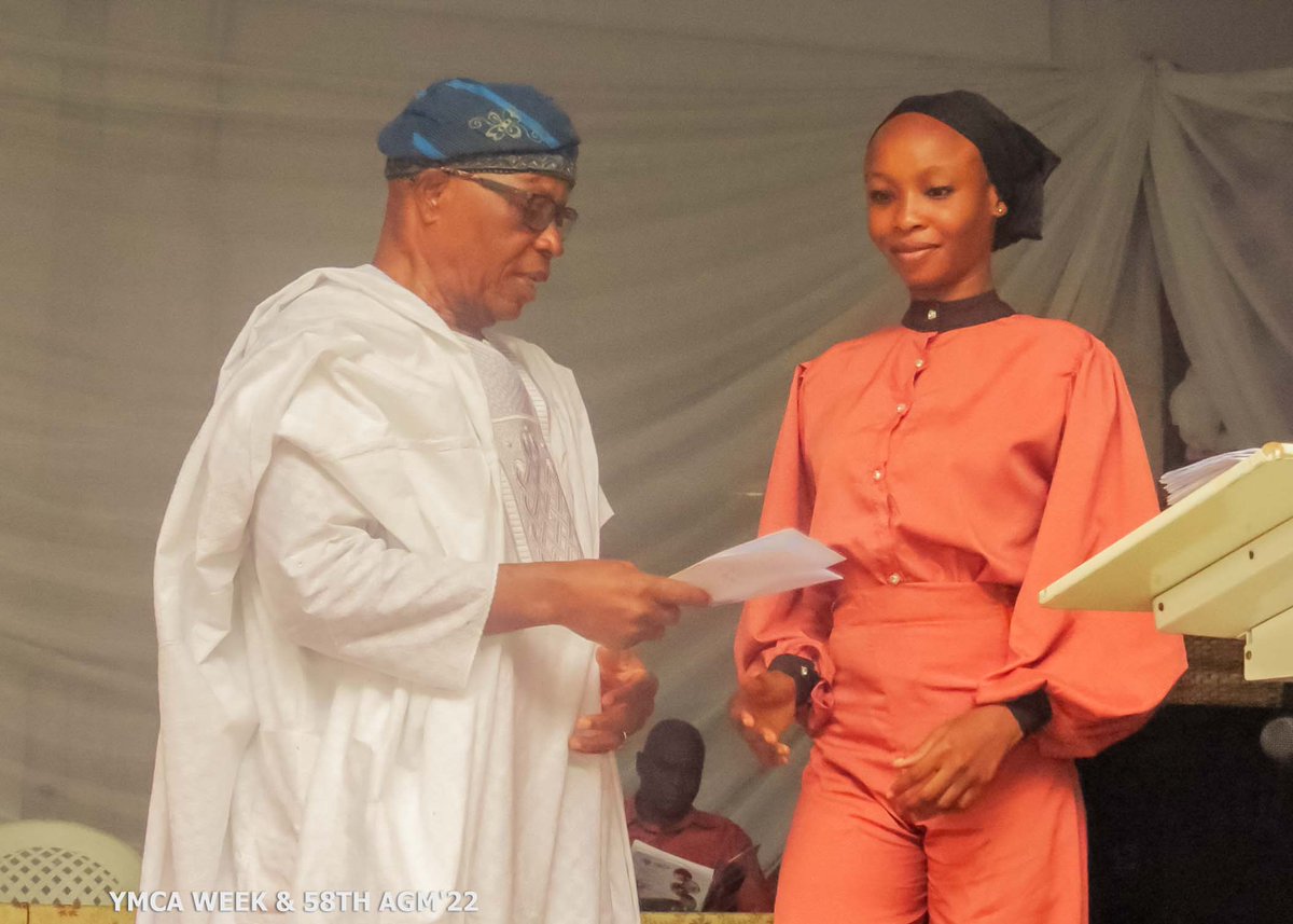 LagosYMCA's tweet photo. PHOTO CLIPS from the Ceremonial Session - Bursary Award Presentation during the 58th ANNUAL GENERAL MEETING "Unemployment &amp; it's impact on Nigeria's Economic and Social Growth" on Sat., 25th June at Romney Hall, YMCA of Lagos, 77, Awolowo Rd., Ikoyi.
#YE4Good #58thAGM #EndSARS https://t.co/cfUzkc64Cv