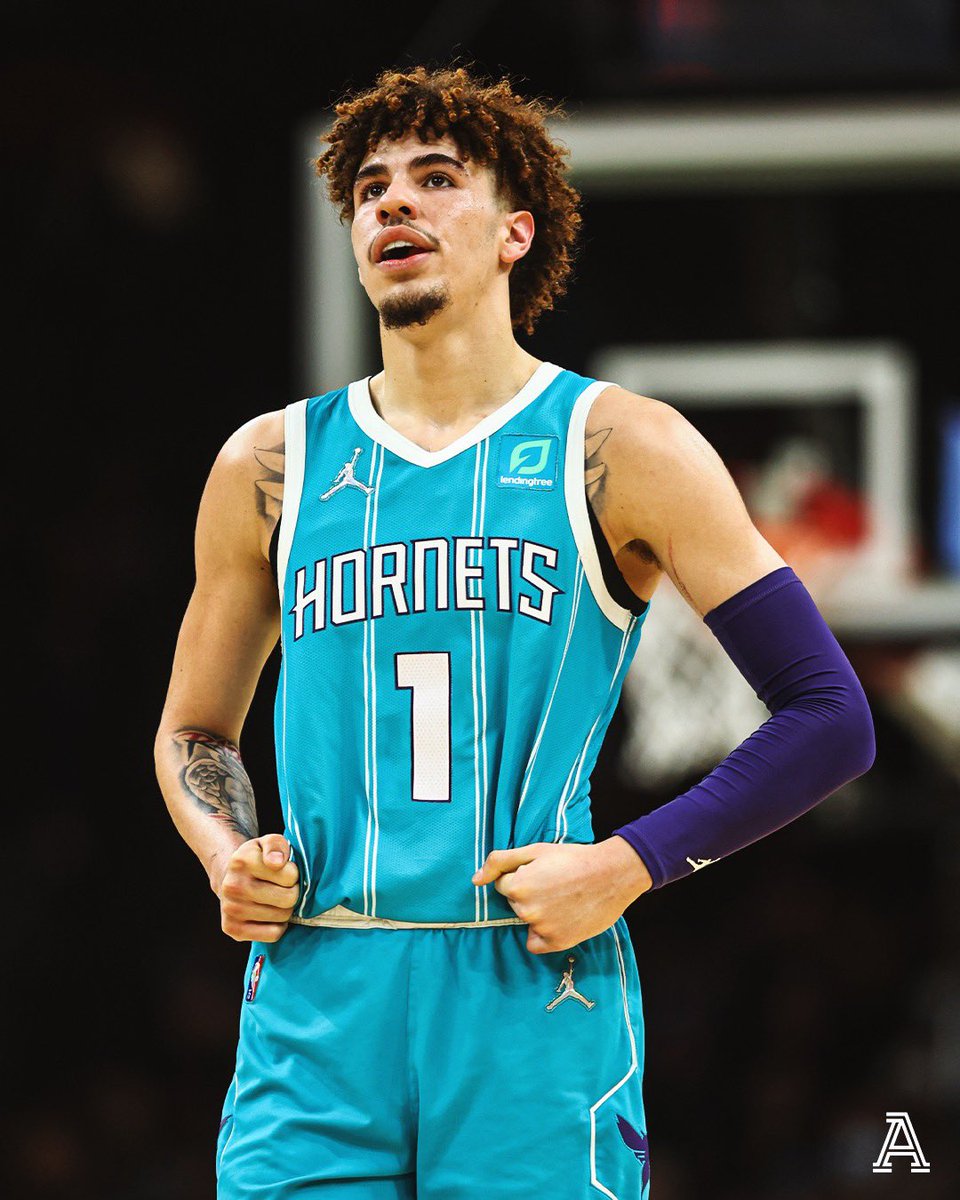 Charlotte Hornets All-Star LaMelo Ball is officially changing his jersey number from No. 2 to No. 1 for next season, sources tell @TheAthletic @Stadium.
