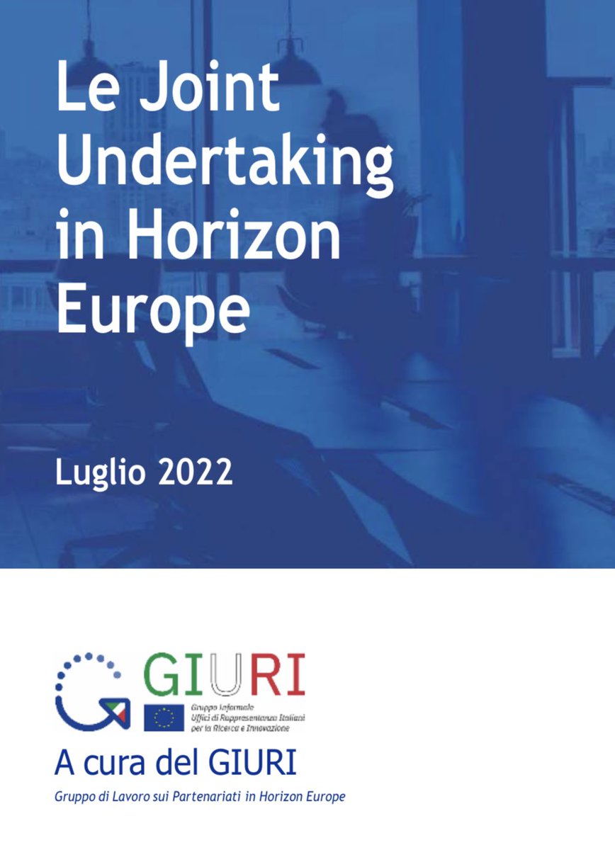 ConfindustriaEU's tweet photo. 🆕 Tutto quello che c’è da sapere (novità e continuità) sulla nuova generazione delle 𝗝𝗼𝗶𝗻𝘁 𝗨𝗻𝗱𝗲𝗿𝘁𝗮𝗸𝗶𝗻𝗴 𝗶𝗻 #𝗛𝗼𝗿𝗶𝘇𝗼𝗻𝗘𝘂𝗿𝗼𝗽𝗲 lo trovate nella nuova guida in🇮🇹, a firma #GIURI, con il contributo di @Confindustria e @apre_it
👉 https://t.co/tGqGfWoKPV https://t.co/cEoXodcxRt