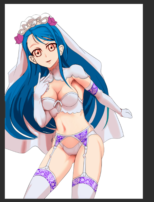 進捗
生き恥ウェディングドレスとか呼ばれてるんですって、コレ 