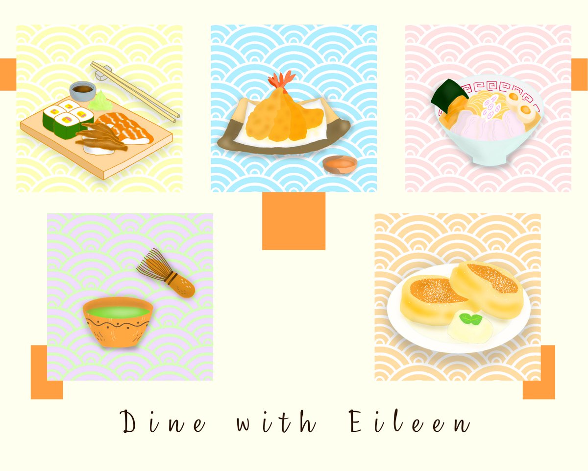 Konnichiwa We’ve just dropped Phase 3 of 🥳 This time Eileen is introducing her favorite Japanese food🇯🇵🎎🏯 Dōzo omeshiagarikudasa