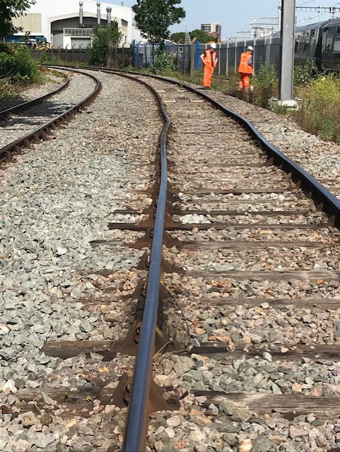 Buckled rail - Network Rail