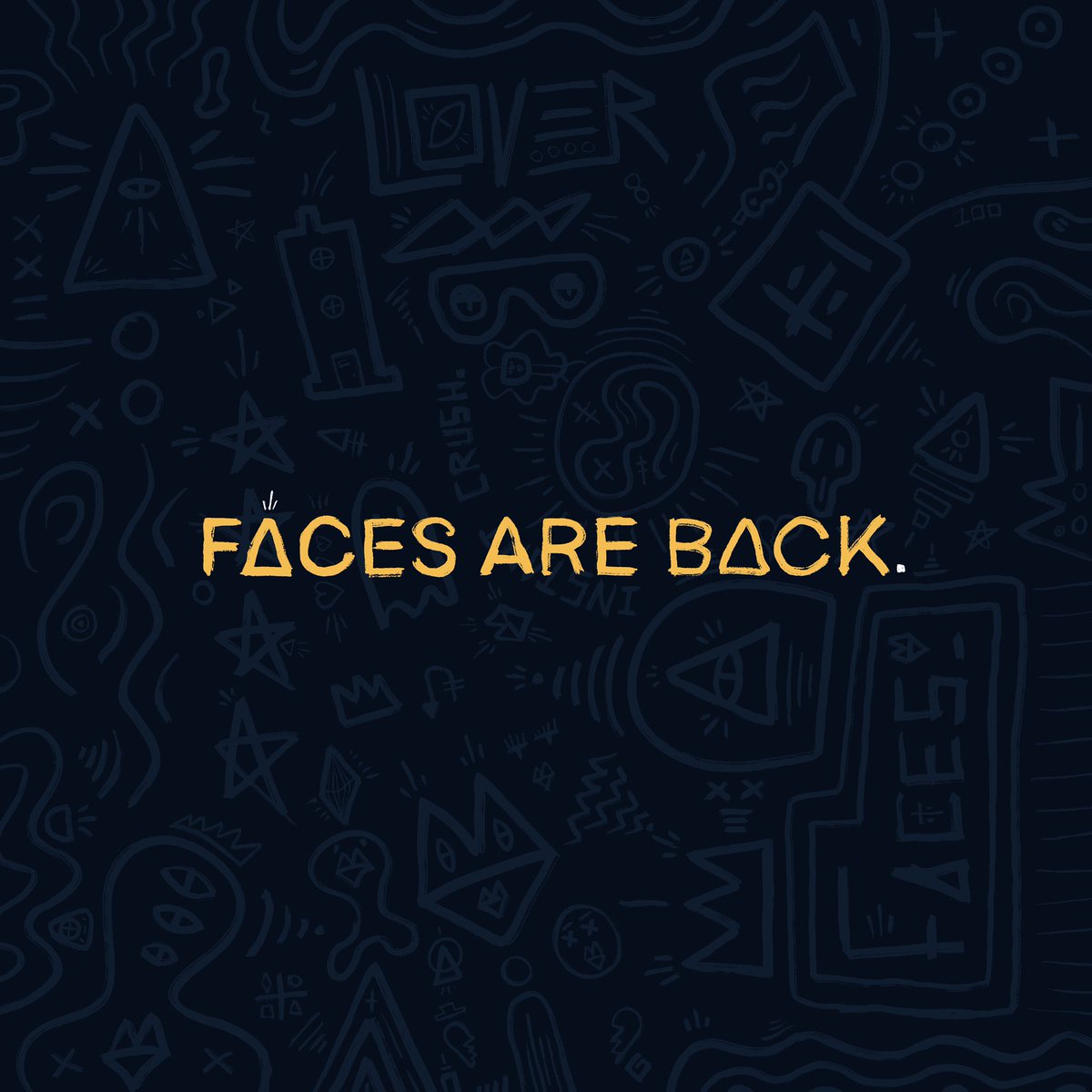 Faces tweet media