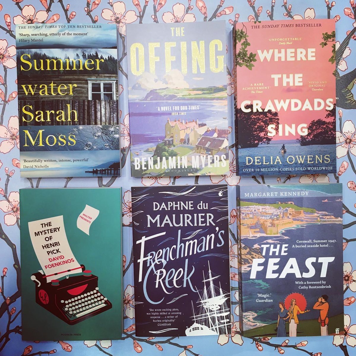 WaterstonesSwin's tweet photo. Bookseller Meg here with 6 of my fave fiction reads for summer ☀️📚 #summerwater #theoffing #WhereTheCrawdadsSing #themysteryofhenripick #thefeast #frenchmanscreek #bookrecommendations #ChooseBookshops #LiveLocalShopSwindon #bookshopping #shoplocal #localbookshop #summerreading https://t.co/yDML3wYZkW