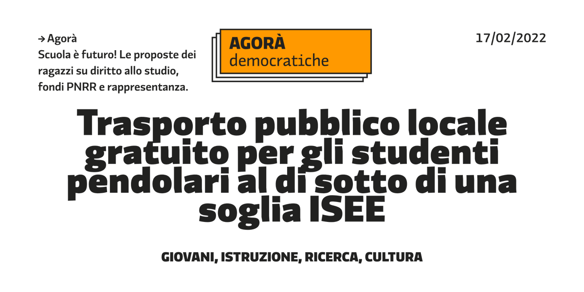 Agorà Democratiche tweet media