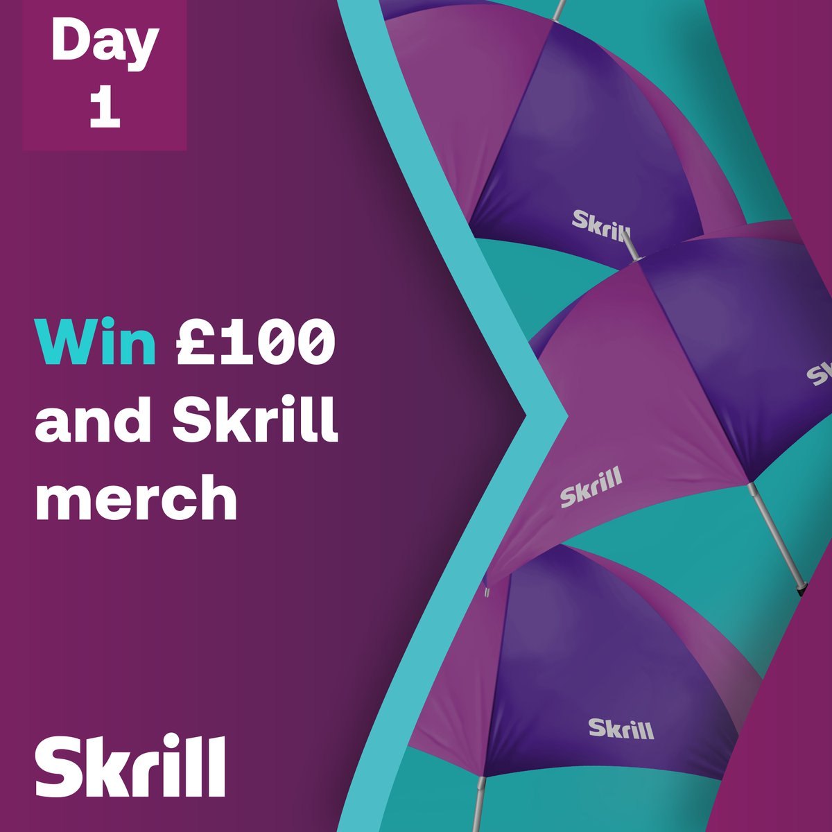 skrill's tweet photo. 🎉 WIN £100 &amp; Skrill merch! 🎉

To celebrate Skrill turning 21, we are having a week's worth of giveaways so you can celebrate with us!

To enter, all you have to do is:
1️⃣ Follow @skrill
2️⃣ Tag a friend with #SkrillTurns21
3️⃣ RT this post https://t.co/R3UWgJwgne