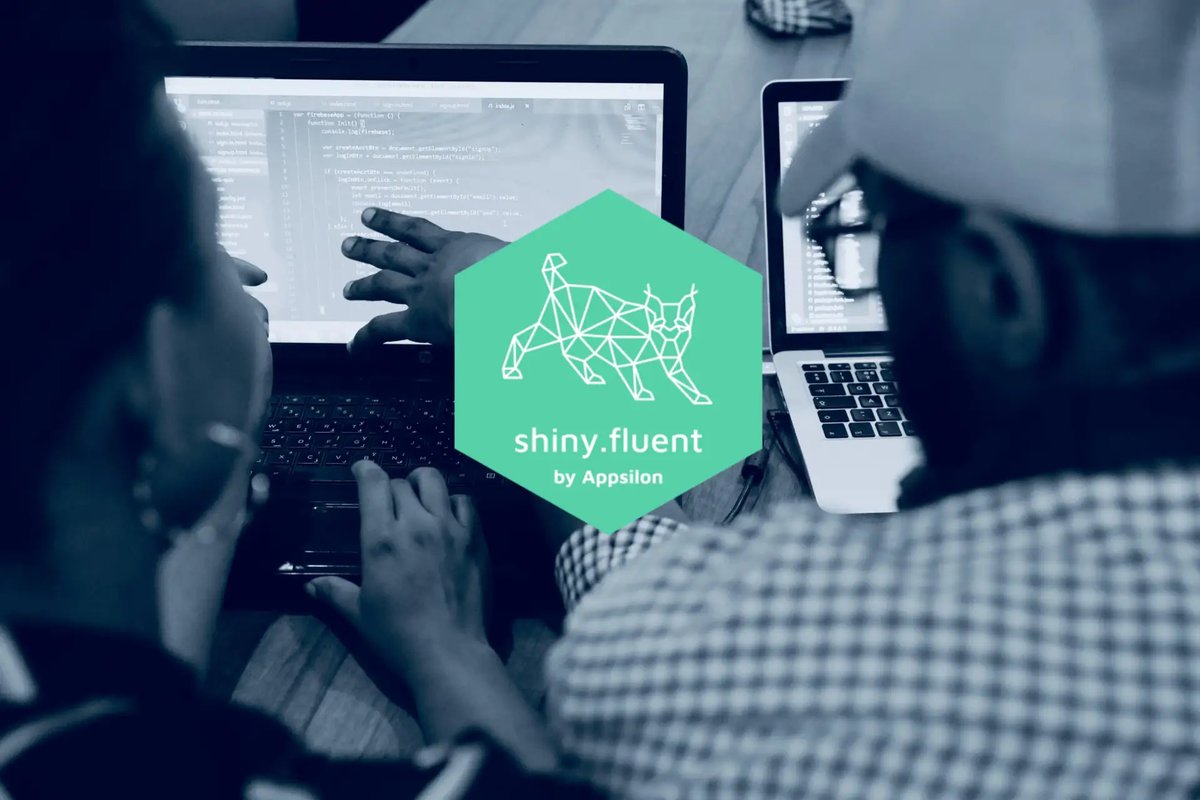 appsilon's tweet photo. 📊 Is building an elegant, professional dashboard your goal? Start using shiny.fluent - #Appsilon's open source package bringing Fluent #UI into the hands of #R developers. Get started in minutes with this tutorial➡️ https://t.co/f3WlgbvXBG #rstats #rshiny #shiny #programming https://t.co/y8BbkXOd2I