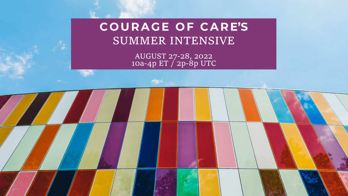 CCARE (@ccare) on Twitter photo Courage of Care’s popular summer intensive offers all those working for justice and liberation a chance to restore, reset, and re-imagine new ways forward. More info @ courageofcare.org/summer-intensi… Courage of Care’s popular summer intensive offers all those working for justice and liberation a chance to restore, reset, and re-imagine new ways forward. More info @ courageofcare.org/summer-intensi…