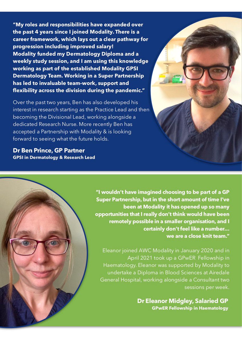 DrSJhaj's tweet photo. Fancy joining an enthusiastic and award winning Primary Care Team based in Yorkshire? Send you CV to awcmodality.hr@nhs.net 

I realise I'm biased, but it's a lovely part of the country to live and work in (not just in the blazing sunshine).  

#modality  #gpjobs #yorkshire https://t.co/7XyH9buNFD