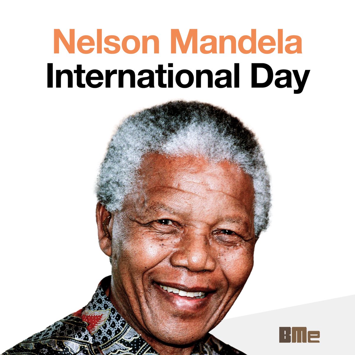 BMeCommunity's tweet photo. Nelson Mandela International Day is a day where people can make a difference in their communities. Everyone has the ability and the responsibility to change the world for the better! Mandela Day is an occasion for all to take action and inspire change.
#BMeCommunity https://t.co/qGvBMOgoci