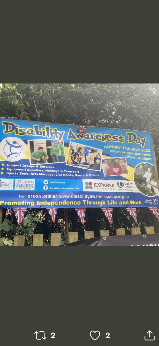 Nwacpsg's tweet photo. Fabulous day out at Walton Gardens #DAD22-limping around and a little sore today (payback) but worth it-love this annual event the only one of its kind in the UK (that Iโm aware of) a day all about disability empowerment-staying independent and having fun-so many support groups๐ https://t.co/Vdlh1AlBVd