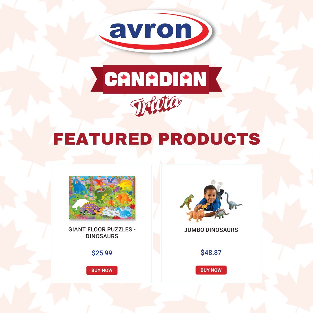 AvronCanada's tweet photo. More Canadian Trivia!
Trivia #3: Who was the first Canadian astronaut to enter space?
Keep playing along with us and submit your answer in the comments and don't forget to check out our featured products inspired by last's week's question. Shop now at: https://t.co/HlYr7WAfgO https://t.co/0znN3kM7R7