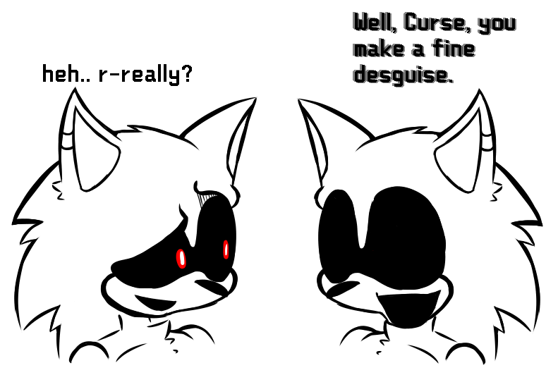 ThatMF_Pallet's tweet photo. I think it's about time I finally had my main man interact with another spooky hedgehog/exe

Curse by @x_guttedangel 
Anomoth by Me

#sonicexe #sonicexeoc #cursesweep https://t.co/Baf1qTTWgo