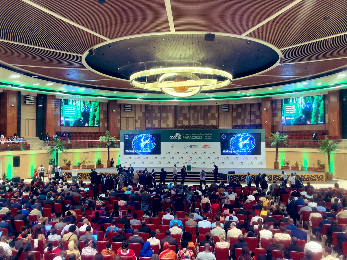 Merciewings's tweet photo. IUCN Africa Protected Area Congress #APAC2022 promoting a sustainable future for Africa https://t.co/qWiNZolIjV