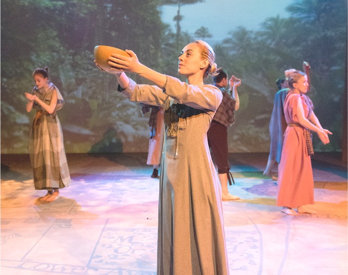 BehindTheArras's tweet photo. .@LoftTheatre in its centenary goes back in time with #TakingTheWaters, a play from director David Fletcher chronicling Leamington's growth from unimportant village to a Regency spa rival to the likes of Cheltenham in a gentle social and historical drama. https://t.co/dhabOV5ro0 https://t.co/7w0fBGqbo1