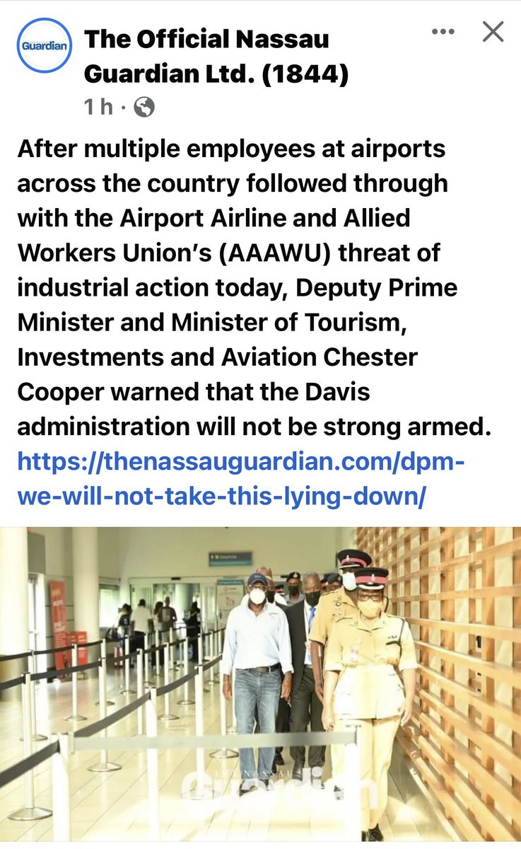 NMM242's tweet photo. When Trade Unions are demanding what is rightfully theirs and employing legal mechanisms, it’s NOT strong arming!
What happened to the MOU?
#youarethegovernmentfixit https://t.co/Ks3AgZje87
