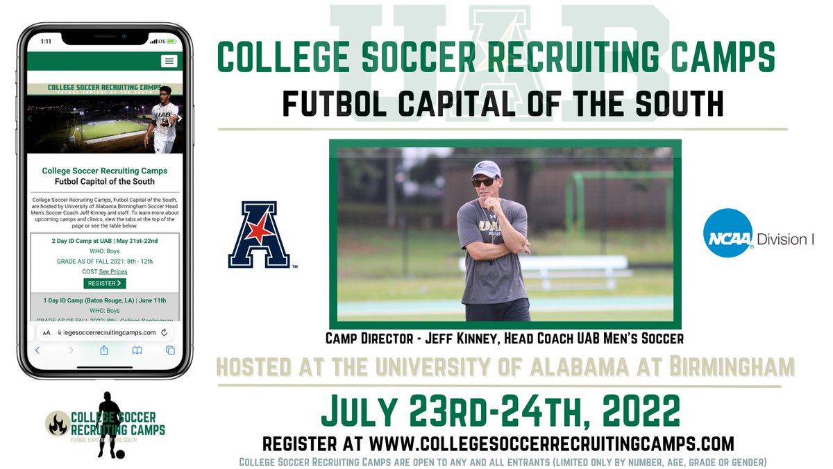 Heading back from our last event in Salado, TX. Looking forward to getting back to campus and hosting another great group of players at UAB this weekend. #GoBlazers