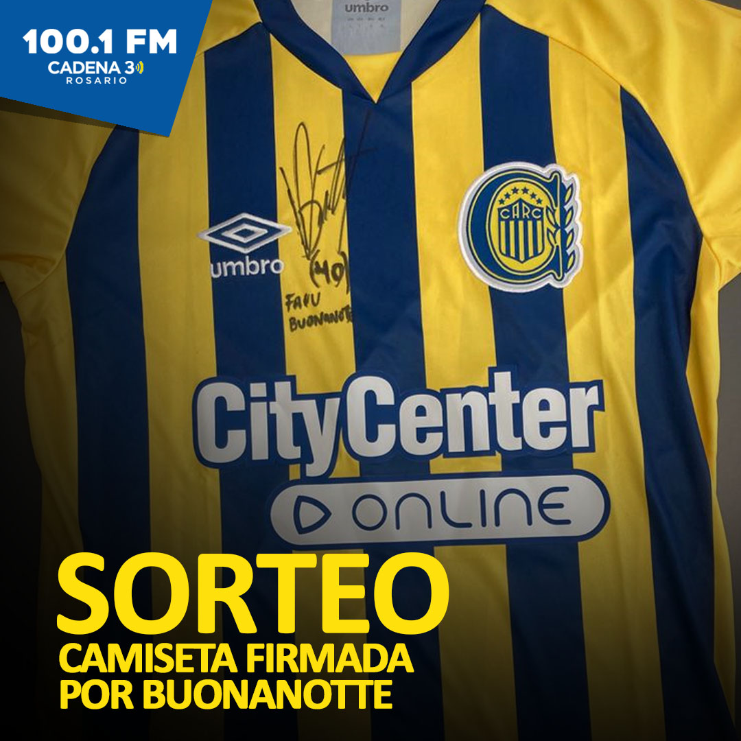 Cadena3_Rosario's tweet photo. ¡REGALAMOS LA CAMISETA CANALLA! ⚽❗
En vísperas del clásico rosarino te regalamos la camiseta firmada por la joya Buonanotte
¡ES FÁCIL! 👇
- Dale RT!
- Seguinos en Twitter y a @Estadio_3 

SORTEAMOS JUEVES 21/7 📻 https://t.co/B3hlmfSqzG