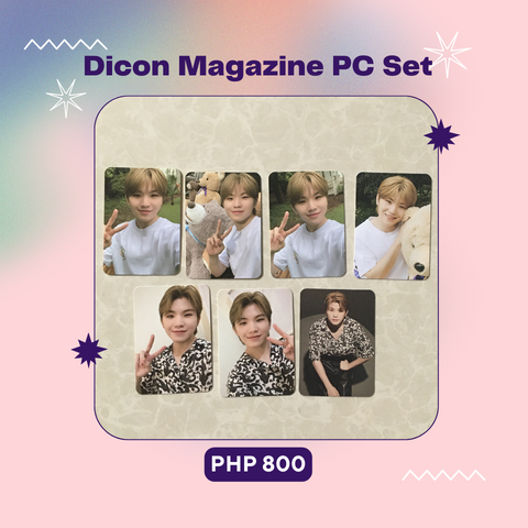 hwcart's tweet photo. WTS LFB: Hoshi Woozi

Dicon 101
Dicon Magazine PC Set https://t.co/UQXFaDkffD