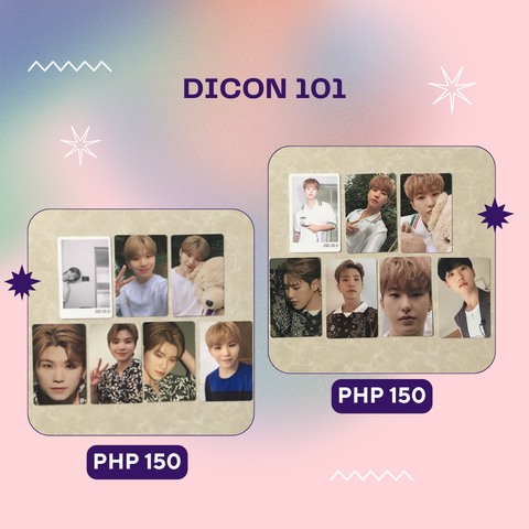 hwcart's tweet photo. WTS LFB: Hoshi Woozi

Dicon 101
Dicon Magazine PC Set https://t.co/UQXFaDkffD