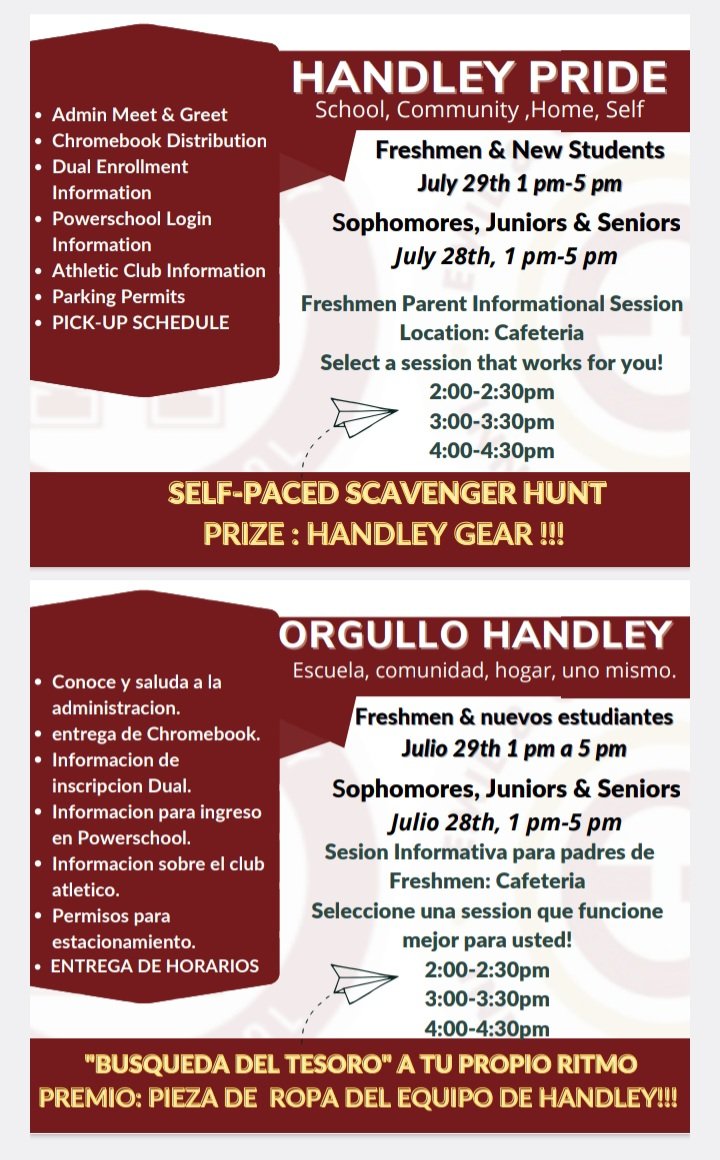 John Handley Athletics & Activities (@handleyjudges) on Twitter photo Welcome back Scavenger Hunt <a href="/HandleyJudges/">John Handley Athletics & Activities</a> <a href="/jhhswps/">John Handley High School</a>
See you there!! Welcome back Scavenger Hunt <a href="/HandleyJudges/">John Handley Athletics & Activities</a> <a href="/jhhswps/">John Handley High School</a>
See you there!!