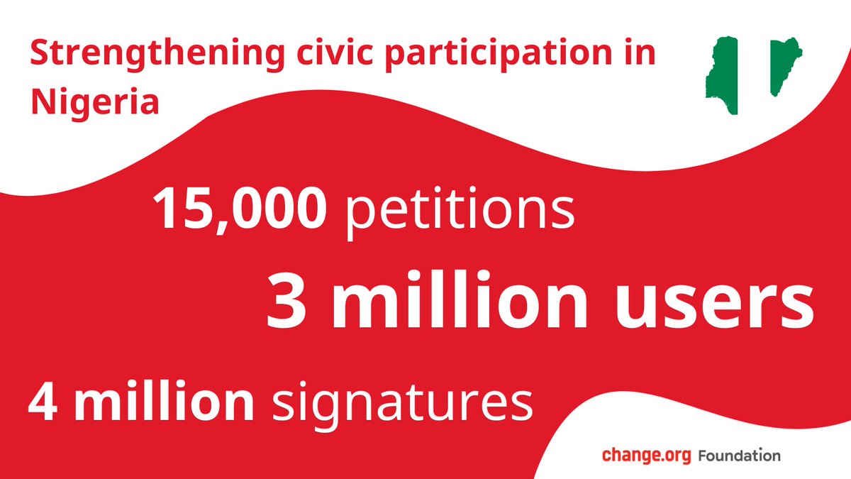 👉🏾We're launching our movement accelerator &amp; immersive leadership training in Africa this year, establishing our first hub in #Nigeria With <a href="/changeorgng/">Change.orgNigeria</a> &amp; other partners, we're excited to see how #WeCreateChange impacts young people &amp; women in Africa's most populous nation 🇳🇬🌍💪🏿