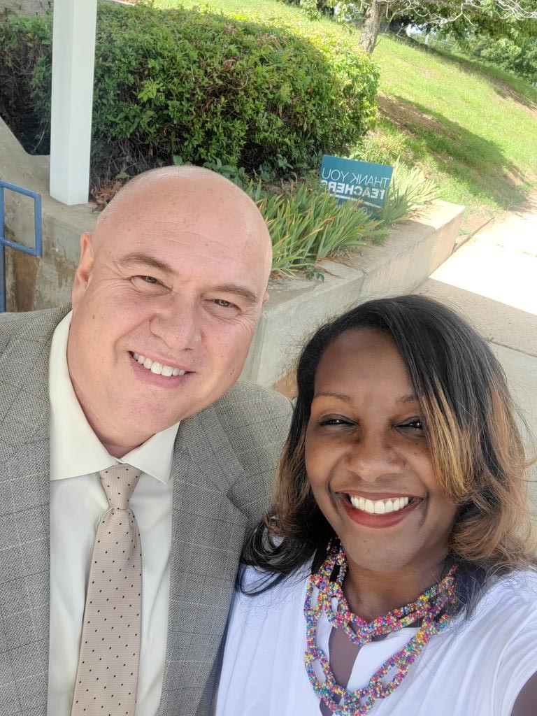 CynthiaSJewell's tweet photo. Spent the morning with our new EXO @GriffinSpalding visiting schools to identify areas of support! #PrincipalSupervisor #PrincipalSupport https://t.co/ZnvoNXhwBq