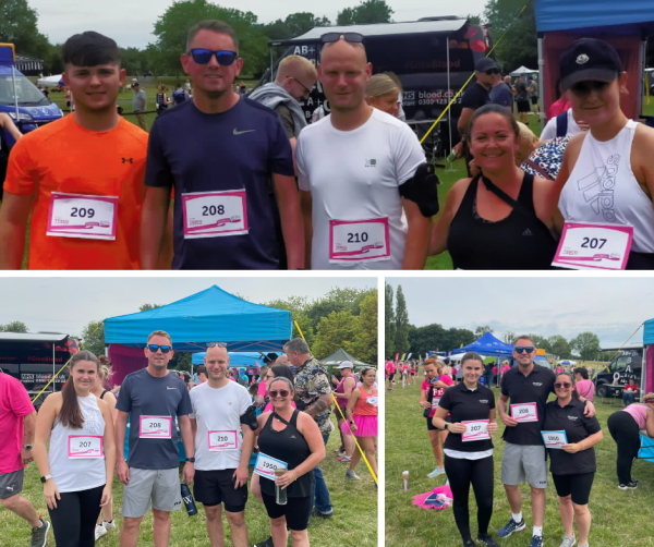 Brother_UK's tweet photo. Congratulations! 👏

Well done to our colleagues Isobel Hall, Sam Johnson, David Evans, Andy Johnson and Lewis Johnstone who completed the Race for Life on Saturday. 🏃‍♀️ 👟

Collectively, they raised £670 for Cancer Research UK https://t.co/df0D7TN74o https://t.co/ocqlUuDvml