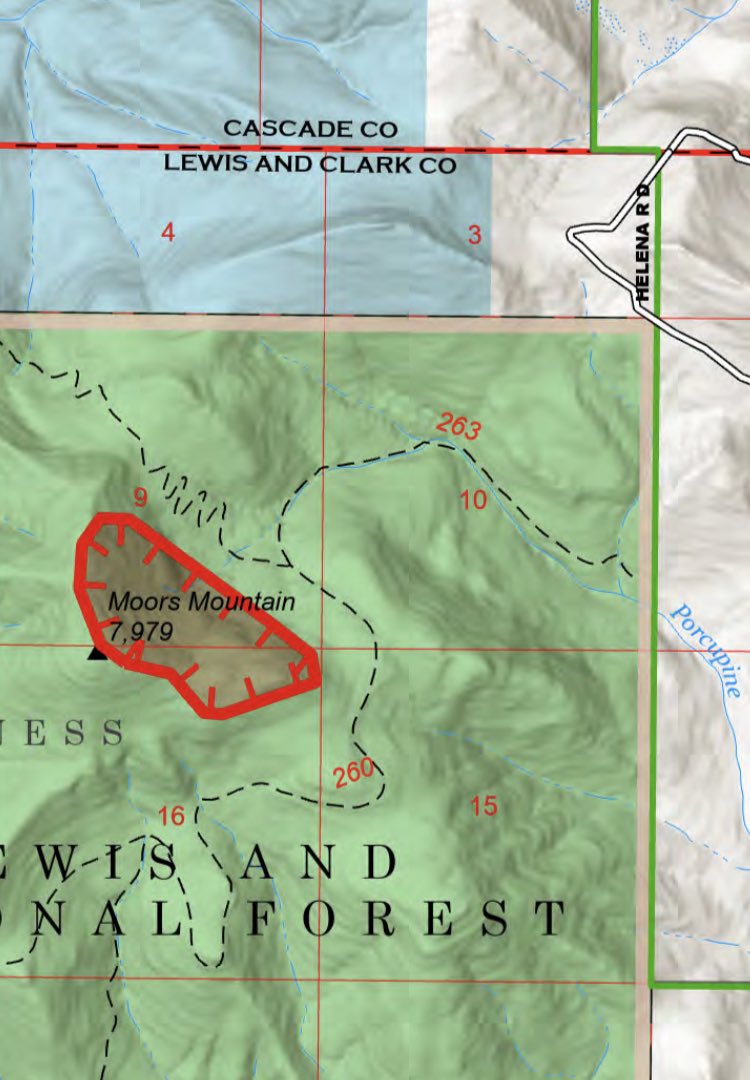LewisandClarkNF's tweet photo. Smoke may be visible to folks in Helena and White Sulphur Springs today.  Please avoid the east end of the Gates of the Mountains Wilderness. Visit: https://t.co/wfqxcT0s50 to view a full size map of the fire perimeter. https://t.co/BKAfYUgbMg