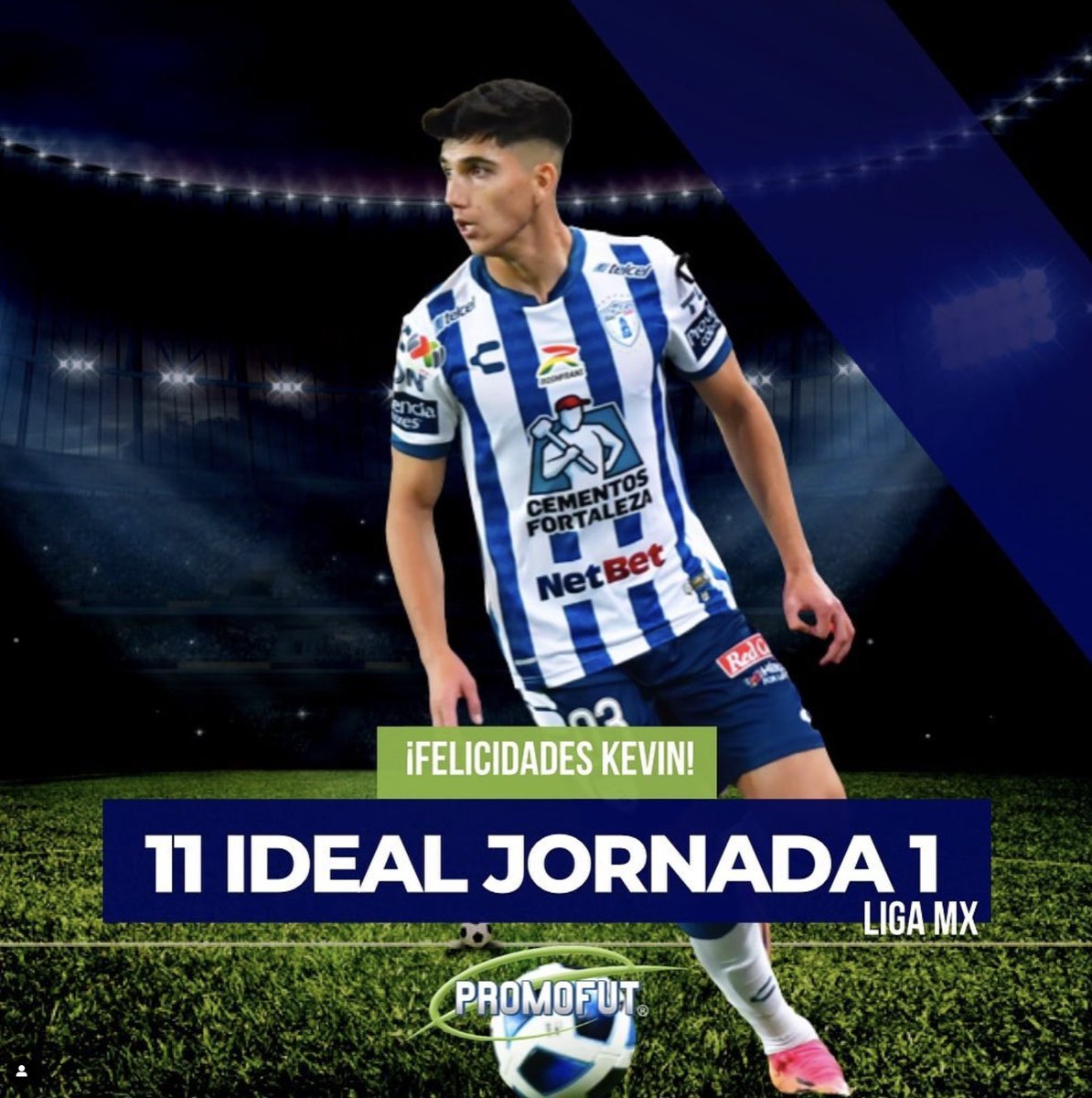PROMOFUToficial's tweet photo. ¡Muchas felicidades Kevin! 🙌🏼⚽️ https://t.co/Mo8owafzZo