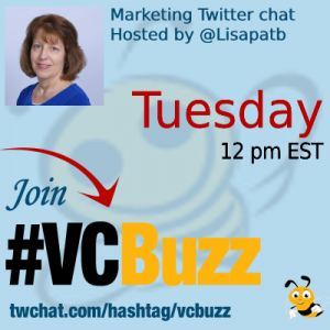 vcbuzz's tweet photo. Tomorrow! Noon EDT! Join us to chat How to Create an Effective Blog Management Strategy with @Lisapatb https://t.co/PivgLJez5Q  #vcbuzz https://t.co/0LgMvCFjk4