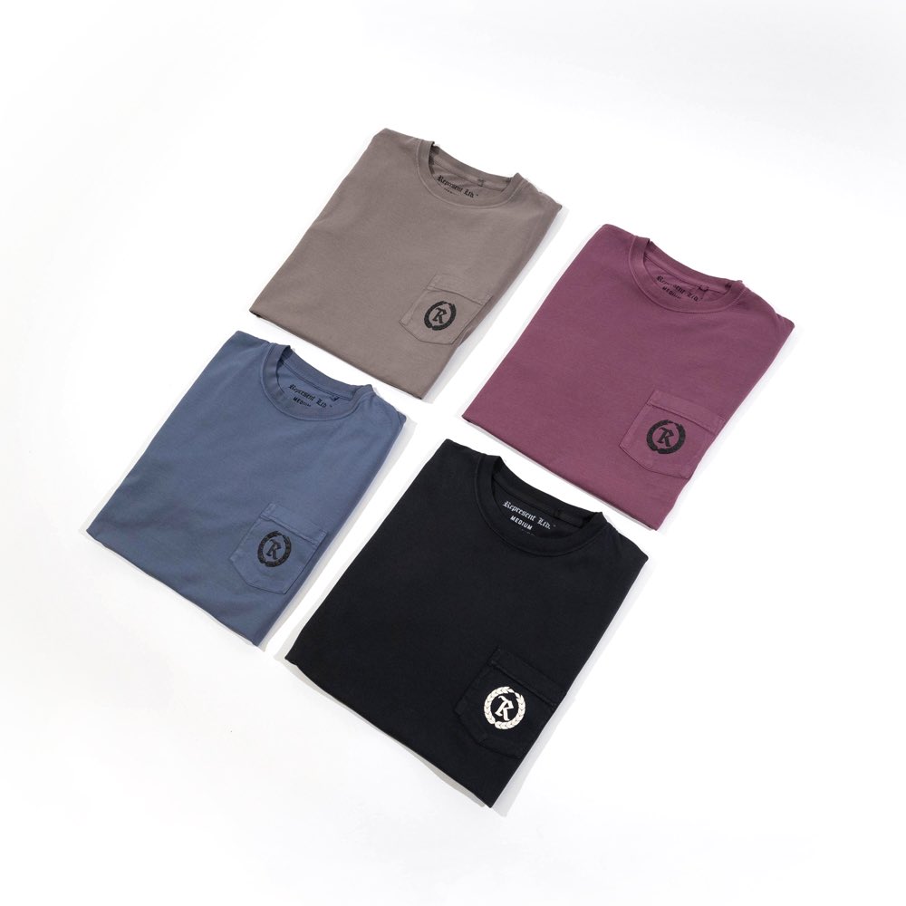 RepresentLTD's tweet photo. POCKET TEES

Available now https://t.co/u38ryYc0aT [available in multiple color ways incl. off-black, blue steel, cinder block &amp; plum wine]

#represent #pockettees #rephard #stayreal #neverestablished #alwaysforward #madexreal https://t.co/NIQdhy0lEK