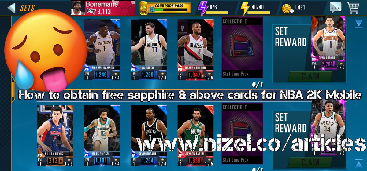 In celebration of our retirement from the game, here's how to obtain #free #NBA 2K Mobile sapphire & above cards 😍🤩🏀⛹🏾‍♂️

nizel.co/post/how-to-ob…

#gaming #videogames #nba2kmobile #mobilegaming #android #ios #nizel #nizeldotco #nizelco #taketwointeractive #freebies #kevindurant