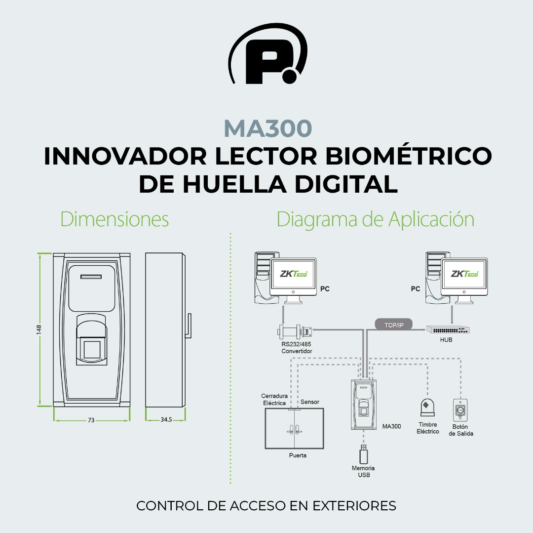 ✔️Control de Acceso Biométrico IP Anti-Vandálico

🔥Disponibles para uso en interiores o exteriores.

#Proelca apoyando al instalador venezolano 🇻🇪

Contáctenos para agendar su cita🔻:

📲 0424-255.66.00
☎️ 0212-242.45.55
📧 Info@proelca.net

#ProteccionElectronica #Proelca