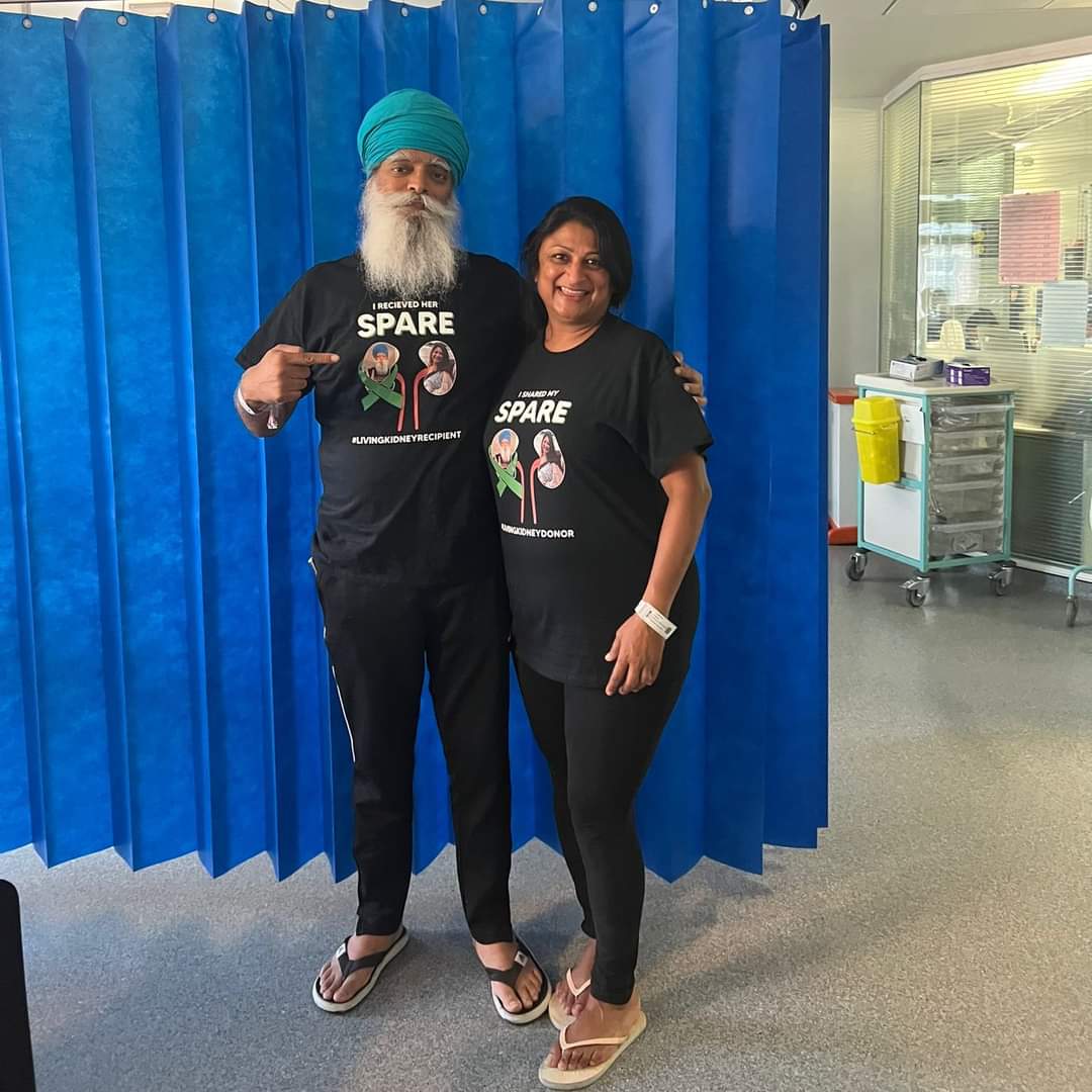 Khalsa Aid (@khalsa_aid) on Twitter photo We are pleased to announce that by God's grace, the kidney transplant of our CEO <a href="/RaviSinghKA/">ravinder singh</a> has successfully taken place today in London. We would like to thank the kidney donor Daksha, all the medical team and all the well-wishers for their prayers over the past year. We are pleased to announce that by God's grace, the kidney transplant of our CEO <a href="/RaviSinghKA/">ravinder singh</a> has successfully taken place today in London. We would like to thank the kidney donor Daksha, all the medical team and all the well-wishers for their prayers over the past year.