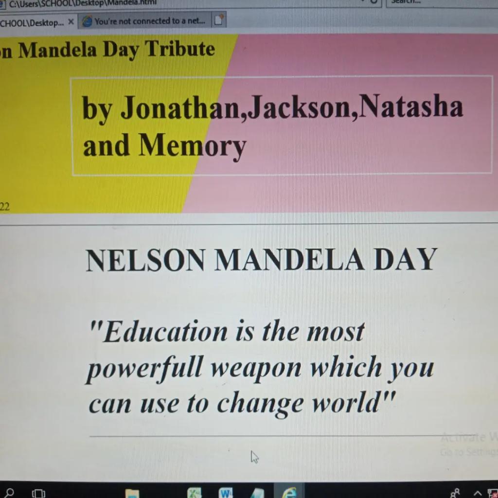sharonzulu17's tweet photo. An amazing day of coding in celebration of Mandela day, thank you @codejika
And @Code4ChangeSA
  #Code4Mandela #67MinutesOfCoding #MandelaDay #CodeJIKAMandela https://t.co/tU1Em4JOqe