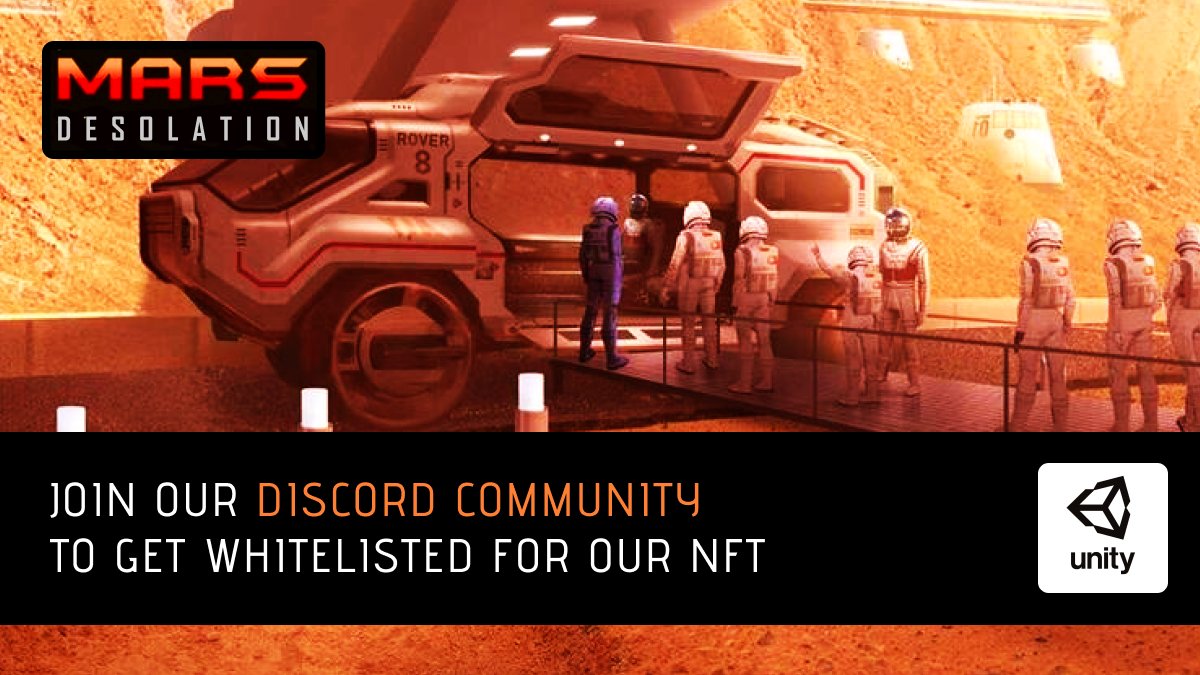 Mars Desolation NFT | Official Moderator tweet media