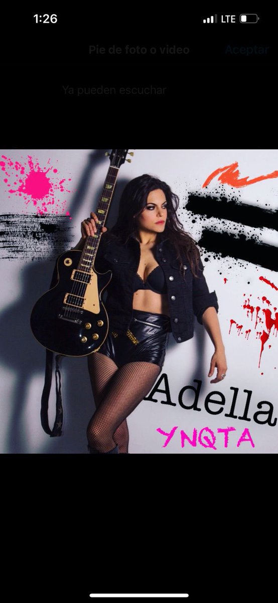 “Ya no quiero tu amor” de @AdellaGuitar disponible en todas las plataformas ⚡️👇🏼 bit.ly/3cc7PkU #newmusicmonday