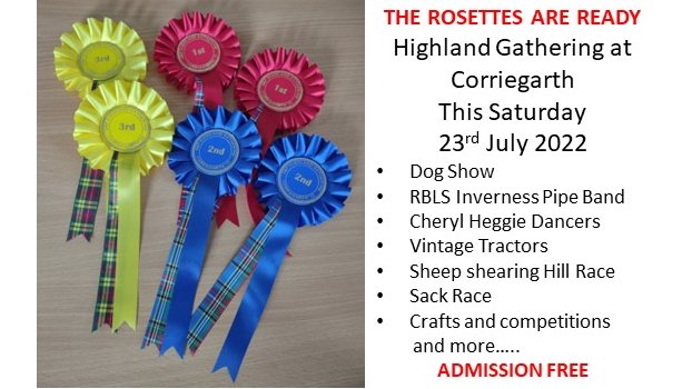 Stratherrick365's tweet photo. Highland Gathering at #Corriegarth #Stratherrick this Saturday #Foyers #Whitebridge #Gorthleck #Errogie @adamfiddle @anniethejourno @nessmarathon @EtapeLochNess @SSER_GreatGlen @InnCraigdarroch https://t.co/edXkuKxHyz