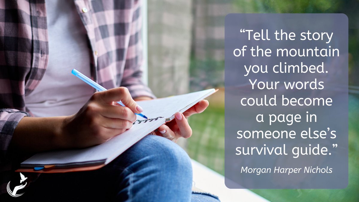 ILCADV's tweet photo. “Tell the story of the mountain you climbed. Your words could become a page in someone else’s survival guide.”
Morgan Harper Nichols
#MondayMotivation #ShareYourStory #BeTheGood #ICADV https://t.co/fP8qp8zihT