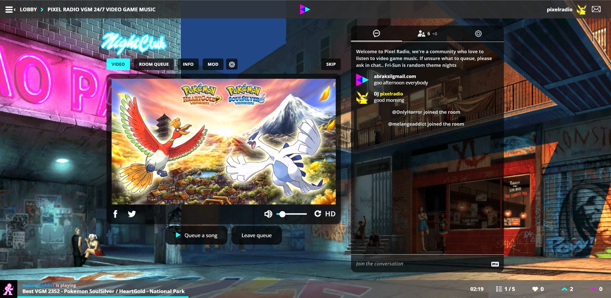 pixelradio_'s tweet photo. Looking for place to hang out and listen video game music all day, any day of the week??  - Hang out and share music with us at https://t.co/yzFR1y1p8F #vgm #gameaudio #gamemusic #music #videogames #videogamemusic #queup https://t.co/HsaVtXX5Sq