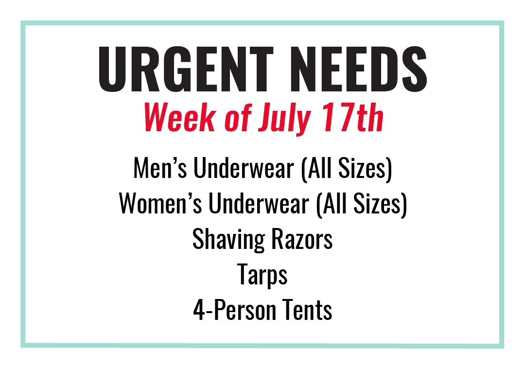 Friends of First Stop, we are in urgent need of these items! Please consider donating. If you have any questions about donations, please do not hesitate to call us at (256) 533-3391.
Thanks for all you do, Huntsville. ❤️