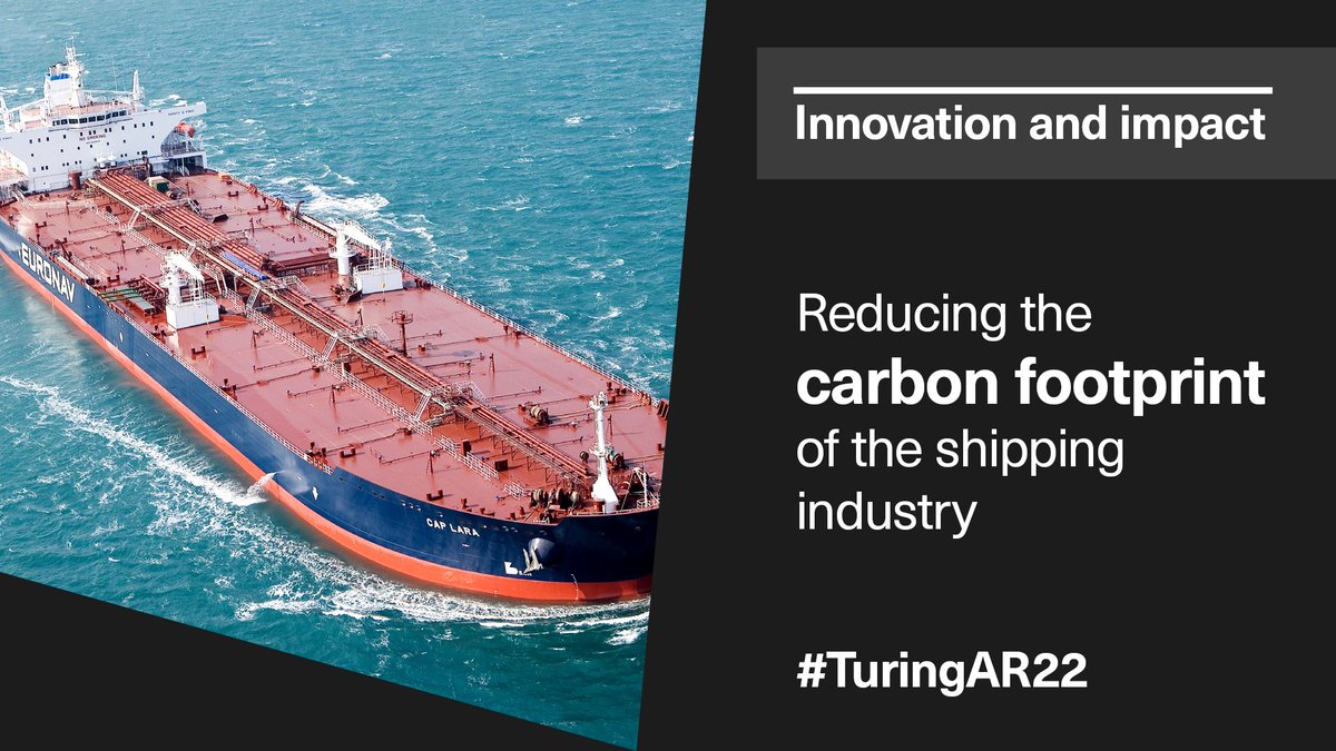 turinginst's tweet photo. The shipping industry emits around a billion tonnes of greenhouse gasses per year, meaning 3% of global emissions are caused by human activity.
Learn more about how The Turing is using #datascience to optimise shipping routes
#TuringAR22 #TuringImpact
https://t.co/kvux5j5NX1 https://t.co/MQFPxiXH7d