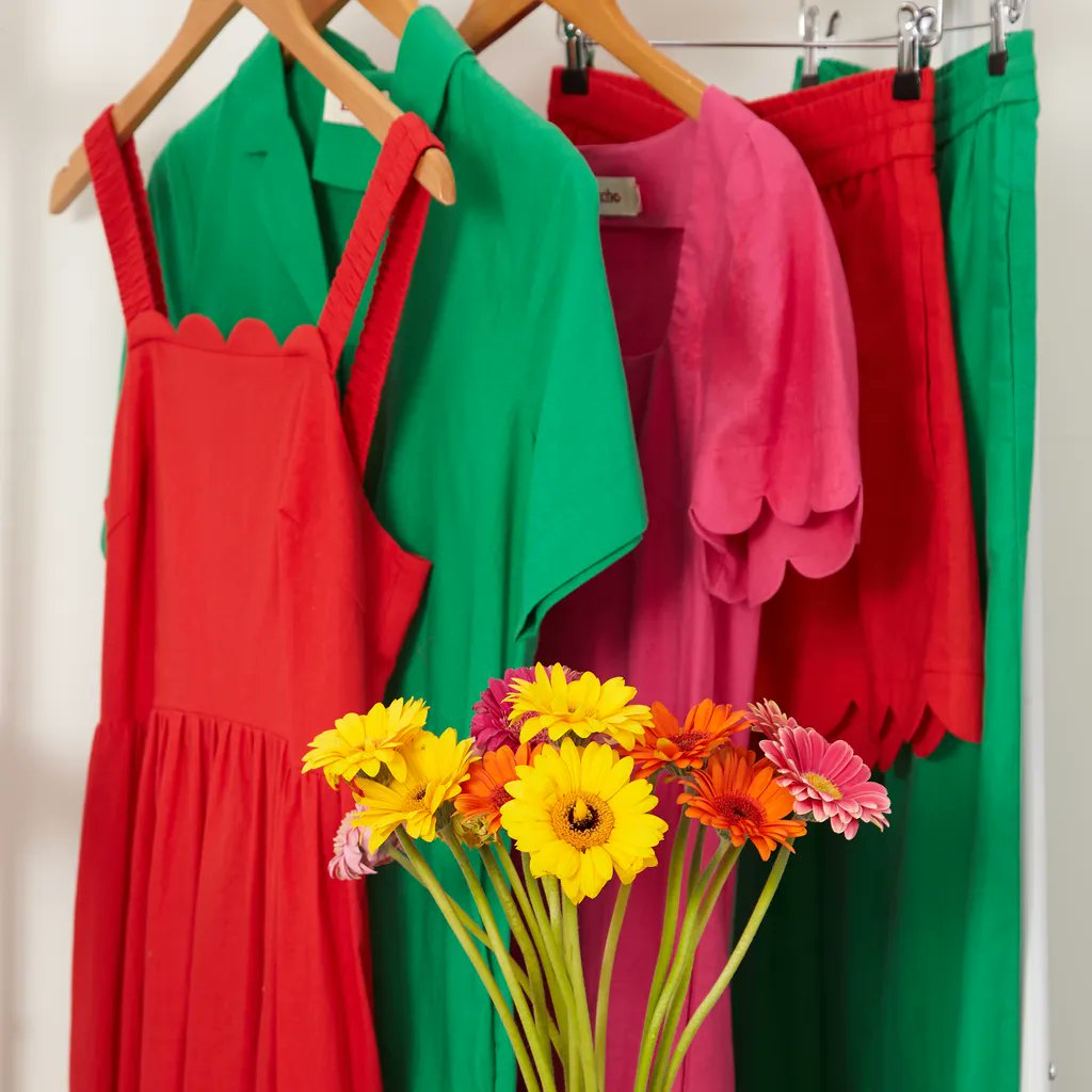 Looking for a cool cotton dress that'll beta the heat for summer? We have the perfect little number for you! Our Colour Pop Drop! 
_
#ColourPop #summerdress #minidress #summerfashion #womensfashion #summer #dresswithpockets #newcollection #summerwardrobe #newdrop #ss22 #heatwave