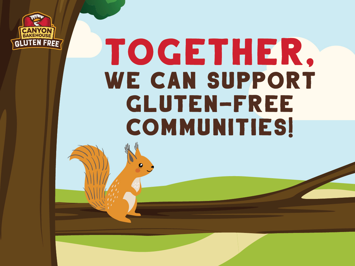 We're stronger when we Rise Together! This summer, we’re giving away $10,000 to one of these incredible nonprofits serving the gluten-free community: Camp Celiac Strong , @foodequality, and @mendhunger. Click here to cast your vote: risetogether.canyonglutenfree.com