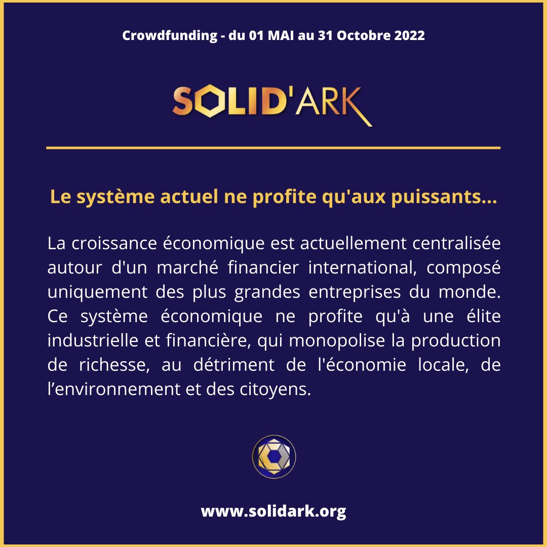 solid_ark's tweet photo. Le système actuel ne profite qu'aux puissants...

- - -

INSTA 👉  @solidark.association
TWITTER  👉  @solid_ark
TELEGRAM 👉  @solid_ark

- - -

#cryptomonnaies #bitcoin #blockchain #décentralisation #révolution #solidark https://t.co/jH3kCPaaWu