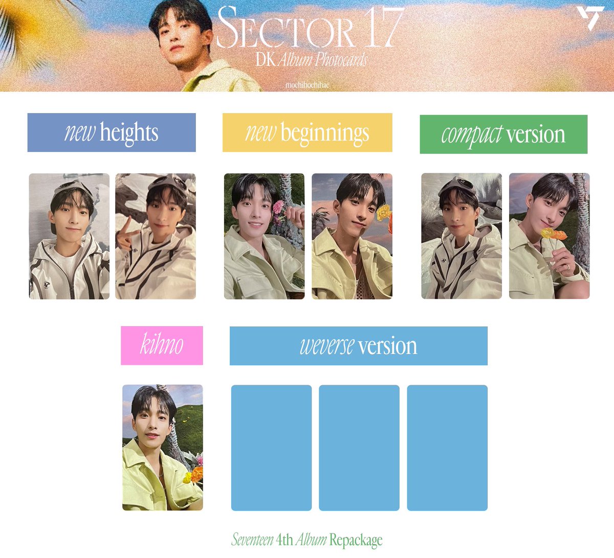 sector 17 member photocards template — dk #dk #도겸 #seventeen