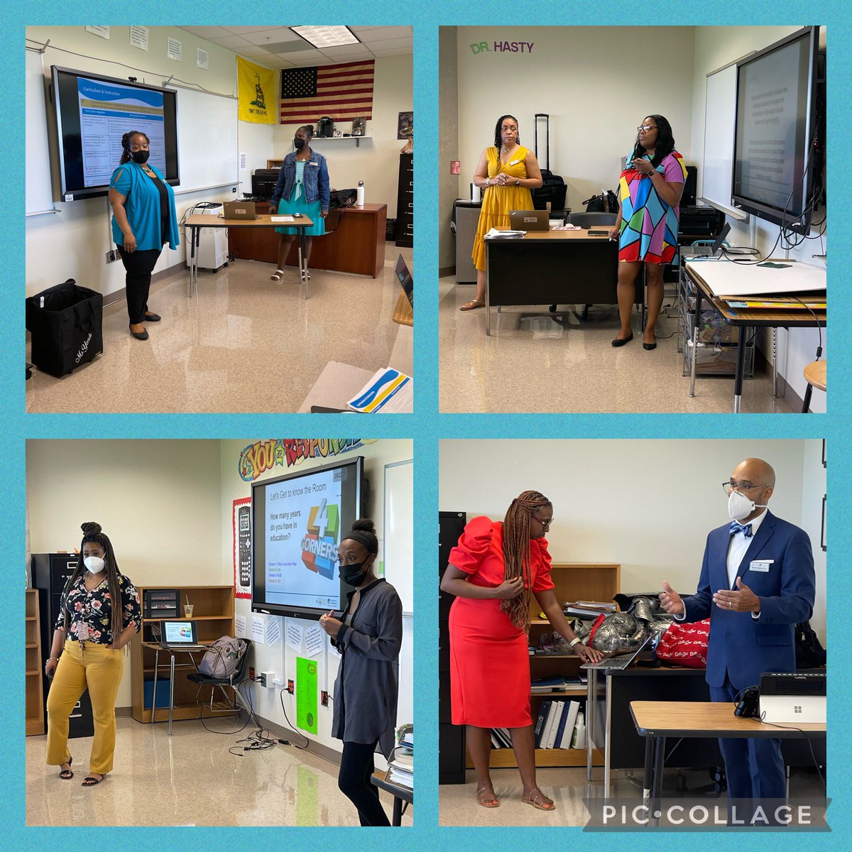 EJones1Support's tweet photo. The Curriculum and Instruction Team is starting the year off right by supporting new teachers at APS’ New Teacher Orientation. Awesome job, Team! https://t.co/XsyzeWY1PR