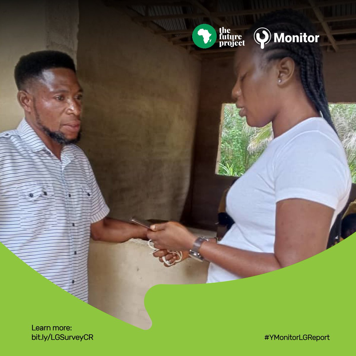 ymonitorng's tweet photo. The rollout has begun. Our volunteers are currently performing their roles as research supports across different local governments in Cross River State, sharing our survey form and interviewing participants.
You too can take the survey: https://t.co/fvxEFchQTg
#YMonitorLGReport https://t.co/F1XOALSmXe