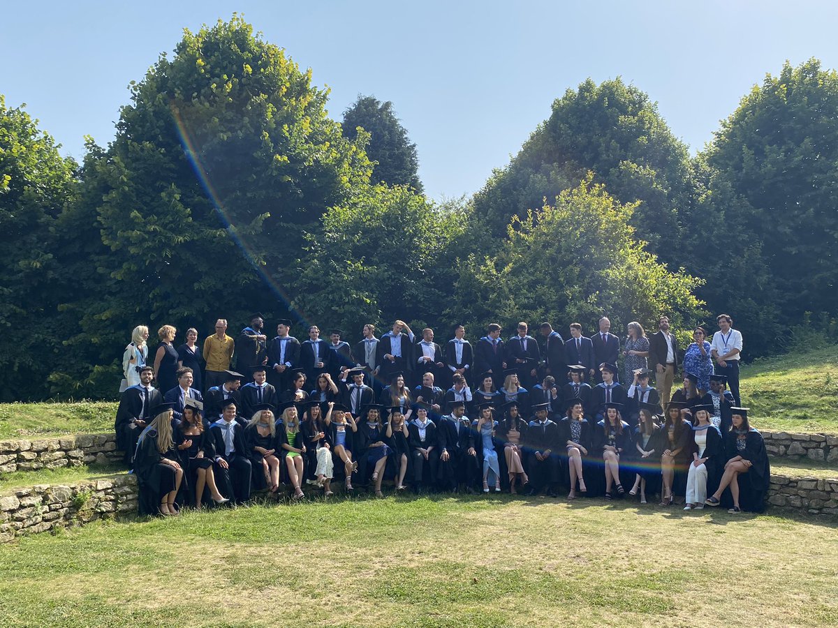 This afternoon's ceremony saw our first Law with Business cohort graduate from Penryn. Congratulations! 💼🎓  <a href="/ExeterLawSchool/">Exeter Law School</a> #ExeterForever #UniExeterCornwall #Classof2022 #LoveExeter